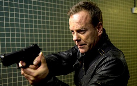 Kiefer Sutherland interpreta o agente Jack Bauer em 24 Horas; nona temporada estreia hoje (5) nos EUA - Reprodução
