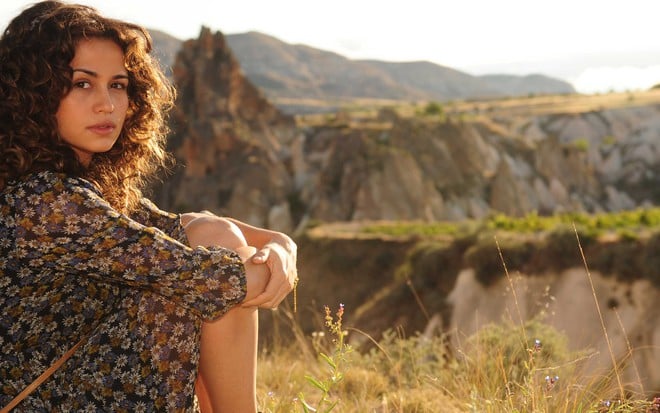 Nanda Costa, que interpretou a Morena na novela Salve Jorge, em foto na Capadócia, na Turquia - João Miguel Júnior/TV Globo