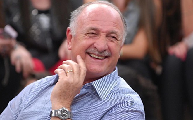 O técnico Luiz Felipe Scolari em entrevista ao Altas Horas, em 2012 - Zé Paulo Cardeal/TV Globo