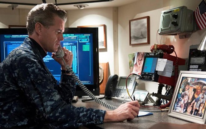 O ator Eric Dane em cena de The Last Ship, série que estreia no canal pago TNT em agosto - Divulgação/TNT