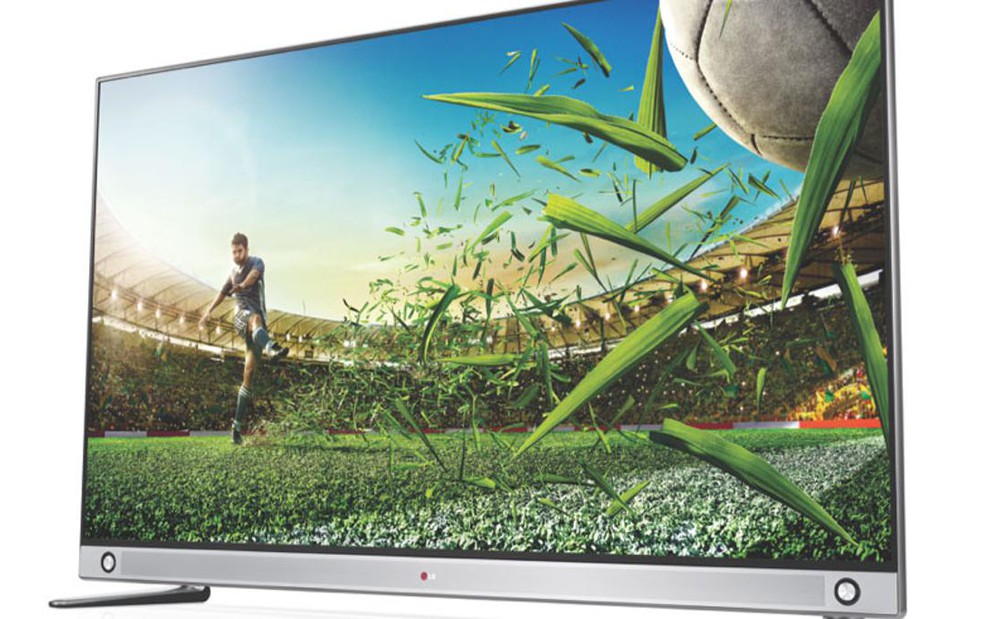 Televisor 4k da LG; tecnologia oferece resolução de imagens quatro vezes superior a full HD - Divulgação