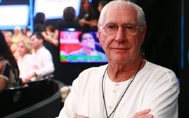 O diretor Nilton Travesso durante o Teleton de 2013, no qual atuou como diretor - Divulgação/SBT