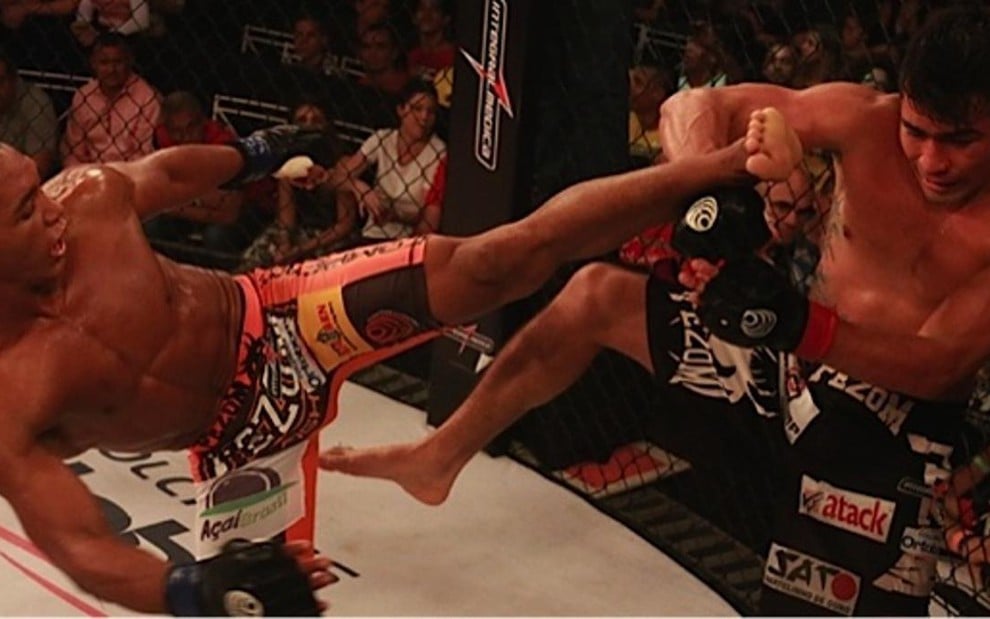 Nildo Katchal e Rayner Silva em recente evento de MMA da Jungle Fight - Divulgação/Jungle Fight