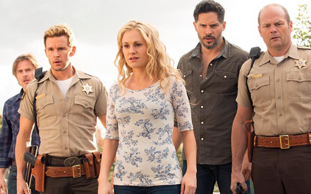 Elenco da sétima temporada de True Blood, série que estreia dia 22 de junho na HBO - Reprodução/HBO