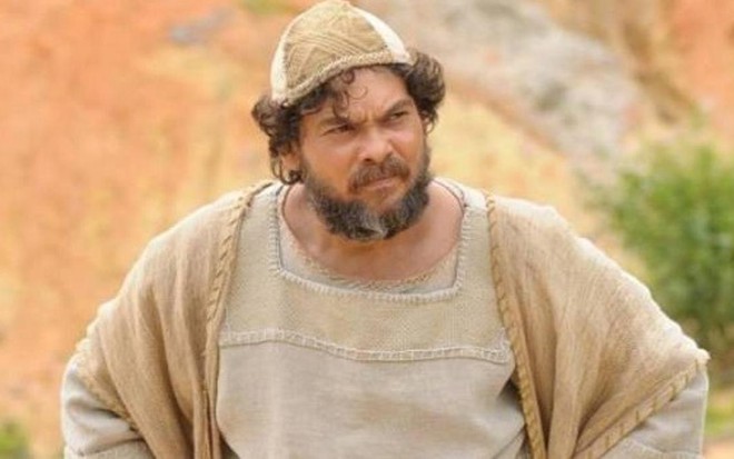 Claudio Gabriel em O Endemoniado de Gerasa, episódio de Milagres de Jesus, série bíblica da Record - Reprodução/TV Record