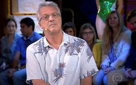 Pedro Bial apresenta a estreia da terceira temporada de Na Moral, programa de debates da Globo - Reprodução/TV Globo