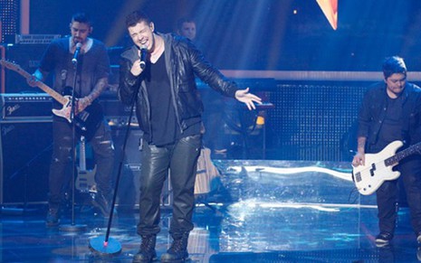 Banda Malta se apresenta no SuperStar, reality show musical da Globo, que terminou no domingo (6) - Divulgação/TV Globo