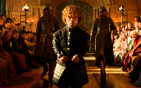 Peter Dinklage em cena da quarta temporada de Game of Thrones, que lidera o Emmy 2014  - Divulgação 