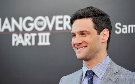 O ator Justin Bartha no lançamento da terceira parte do filme Se Beber, Não Case! (2011) - Reprodução