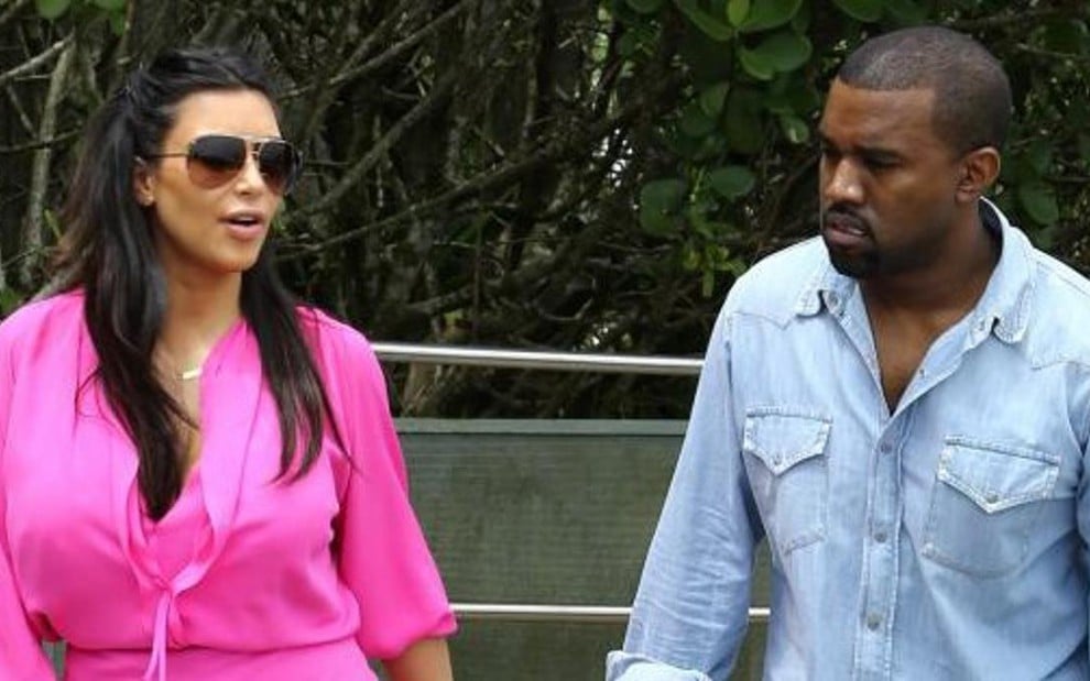 Kim Kardashian e Kanye West no Rio de Janeiro; casal quer comprar mansão da filha de Elvis Presley - AGNEWS