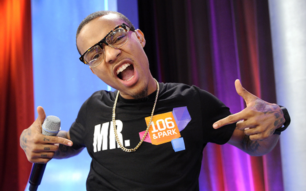 O ator e rapper Shad Moss apresentando o programa 106 & Park do canal BET - Divulgação/BET