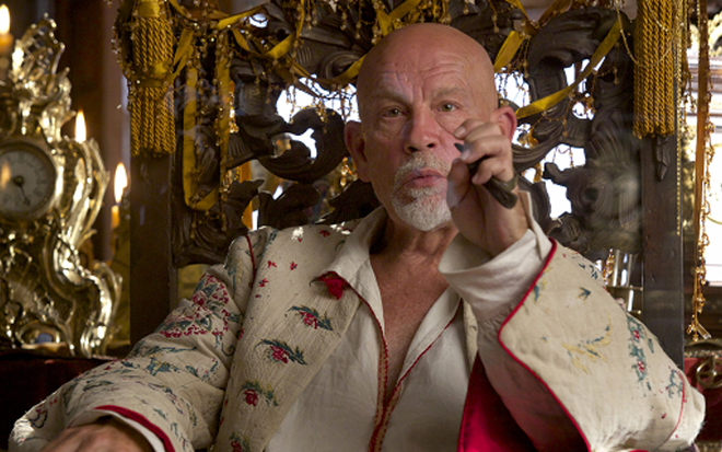 O ator John Malkovich como o famoso pirata inglês Barba Negra em Crossbones  - Divulgação/NBC