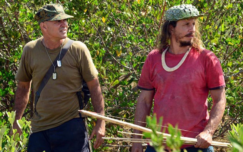 Coronel Leite e Léo Rocha em episódio da segunda temporada de Desafio em Dose Dupla, do Discovery - Divulgação/Discovery