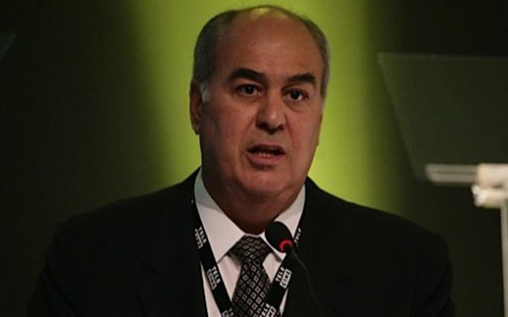 Roberto Irineu Marinho, presidente do Grupo Globo, em evento de TV por asssinatura em São Paulo - Divulgação