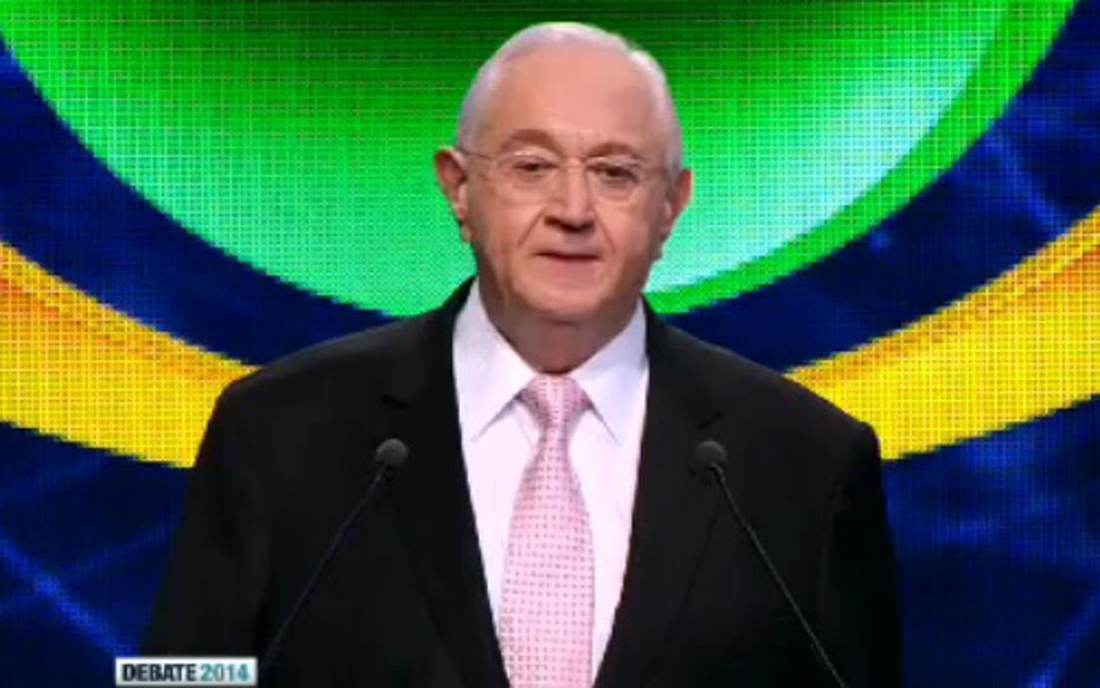 Boris Casoy apresenta o primeiro debate entre candidatos ao governo de São Paulo, na Band - Reprodução/Band