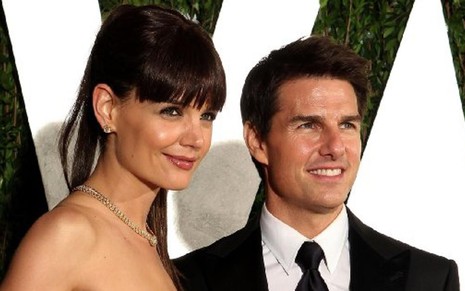 Katie Holmes e Tom Cruise, em 2012; atriz compra mansão para ficar mais próxima do ex-marido - Christopher Polk