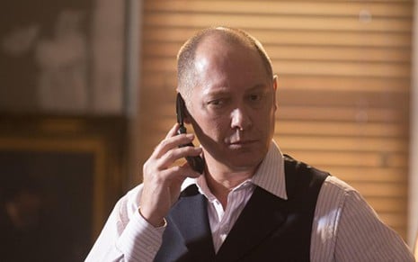 O ator James Spader como Raymond Reddington em cena da série The Blacklist  - Divulgação/NBC
