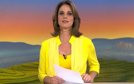 Helen Martins, apresentadora do Globo Rural; programa demorou dois anos para responder telespectador - Reprodução/TV Globo
