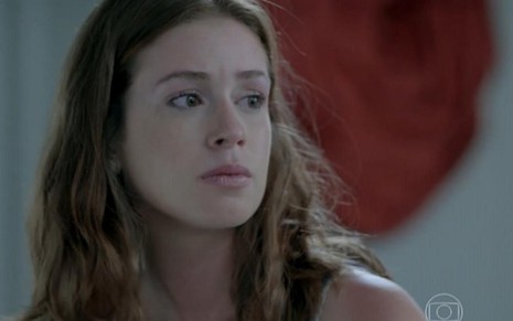 Maria Isis (Marina Ruy Barbosa) recebe visita inesperada de Maria Marta (Lilia Cabral) em Império - Reprodução/TV Globo