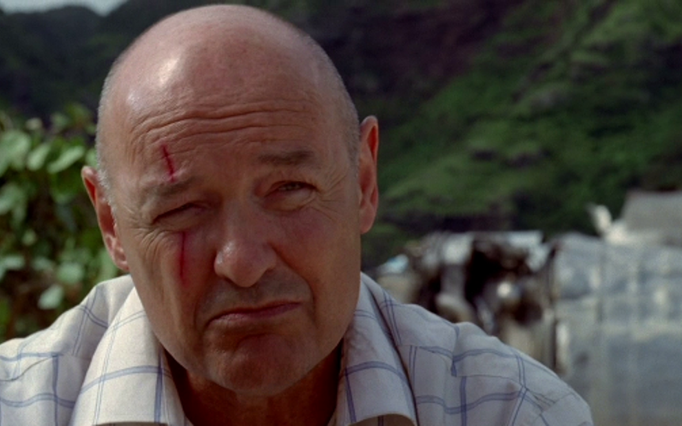 Terry O'Quinn como o John Locke em Lost, papel que lhe rendeu o Emmy de melhor ator em 2005 - Divulgação/Lost