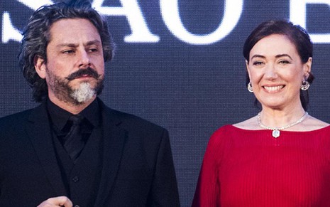 Alexandre Nero (José Alfredo) e Lilia Cabral (Maria Marta) em cena da novela Império, da Globo - JOÃO MIGUEL JÚNIOR/TV GLOBO