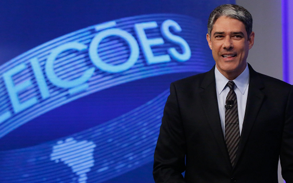 William Bonner durante o debate com candidatos à Presidência da República promovido pela Globo - Dri Spaca/Notícias da TV