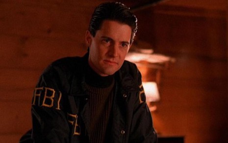 O ator Kyle MacLachlan como o agente do FBI Dale Cooper em cena de Twin Peaks - Divulgação/ABC