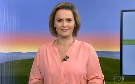 A apresentadora do Globo Rural, Ana Paula Campos, deixará o telejornal para virar repórter  - Reprodução/TV Globo