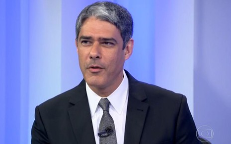 William Bonner apresenta cobertura das eleições no Fantástico deste domingo (26) - Reprodução/TV Globo