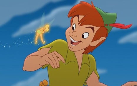 Peter Pan em animação da Disney de 1953, primeiro grande sucesso baseado no personagem - Divulgação/Disney