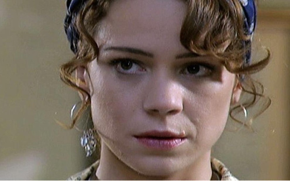 Leandra Leal é Cristina na novela Império, da Globo; personagem sofrerá transformação nesta semana - Reprodução/TV Globo