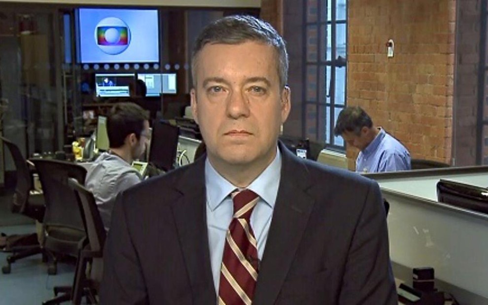 O correspondente da Globo em Londres Roberto Kovalick, que participará do Hora 1, novo jornal da emissora - Reprodução/TV Globo