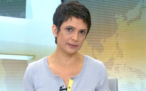 Sandra Annenberg volta ao Jornal Hoje, nesta sexta-feira (14); cicatriz de jornalista 'sumiu' e espantou público - Reprodução/TV Globo