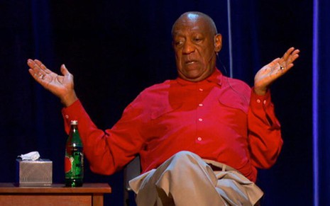 O comediante Bill Cosby em gravação do stand-up especial para a Netflix, chamado de Bill Cosby, 77  - Divulgação/Netflix