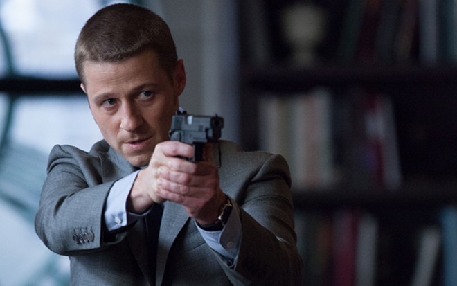 O ator Ben McKenzie interpreta o policial James Gordon em Gotham, uma das séries mais vista no Brasil - Divulgação/Fox