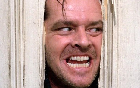 Jack Nicholson interpreta o escritor Jack Torrance em O Iluiminado (1980), que irá ao ar no canal pago TCM - Divulgação