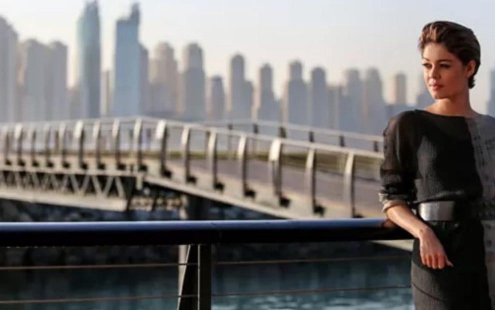 Sophie Charlotte durante gravação da novela Babilônia em Dubai, nos Emirados Árabes Unidos - Isabella Pinheiro/Gshow