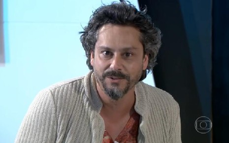O ator Alexandre Nero em participação no Fantástico de domingo (18); ator falou sobre a novela Império - Reprodução/TV Globo
