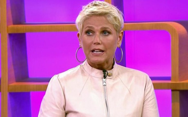 Xuxa Meneghel em sua última aparição na Globo, no programa Como Será?, em dezembro de 2014 - Reprodução/TV Globo