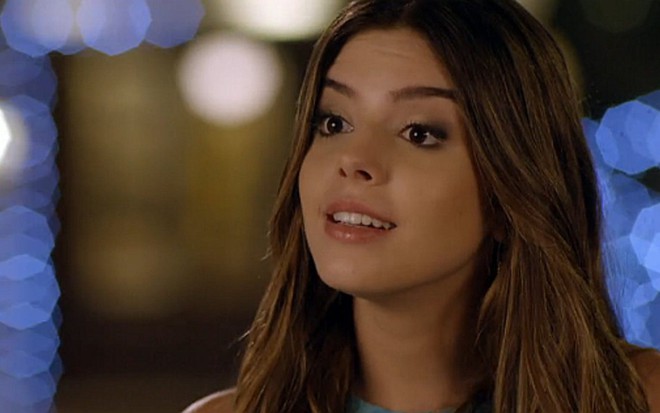 Giovanna Lancellotti vive a ambiciosa e sem caráter Bélgica, na novela das sete da Globo, Alto Astral - Reprodução/TV Globo