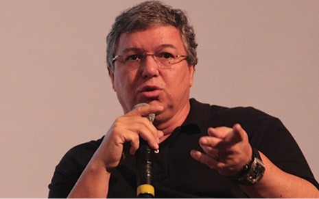 O diretor-executivo de Variedades da Globo, Boninho, fala no Rio Content Market, nesta quarta (25) - Rogério Resende/Rio Content Market
