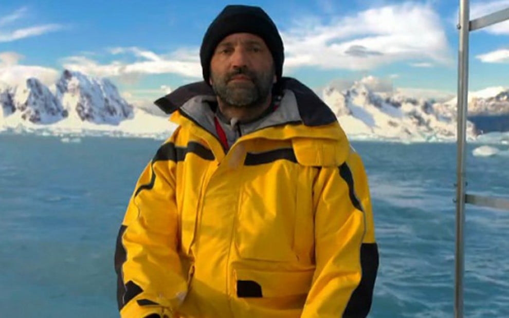 Domingos Montagner viaja na Antártida em cena de Sete Vidas; novela das seis bateu recorde - Reprodução/TV Globo