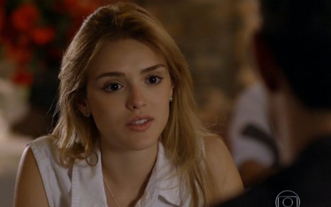 Júlia (Isabelle Drummond) tentará reprimir o sentimento pelo suposto irmão, em Sete Vidas - Reprodução/TV Globo