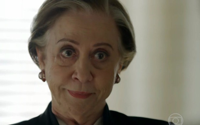 Fernanda Montenegro é Teresa na novela Babilônia, da Rede Globo; advogada reverá o filho - Reprodução/TV Globo