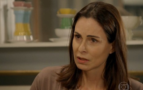 Úrsula (Silvia Pfeifer) confessará que inventou uma doença para segurar o marido, em cena de Alto Astral - Reprodução/TV Globo
