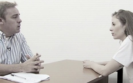 Gugu Liberato entrevista Suzane von Richthofen na estreia de seu programa; responsáveis foram demitidos - Fotos: Reprodução/TV Record
