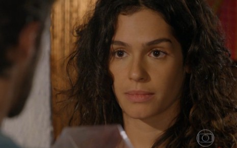 Taís (Maria Flor) terá dura conversa com Pedro (Jayme Matarazzo) e o deixará para trás em Sete Vidas - Reprodução/TV Globo