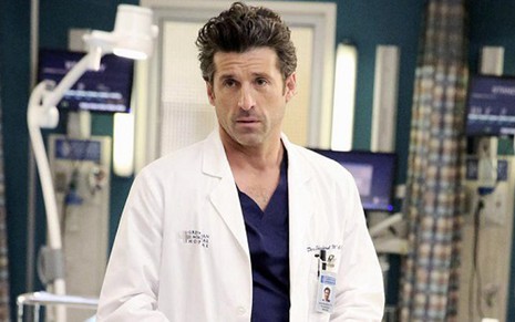 Patrick Dempsey no papel do médico Derek Shepherd em cena da 11ª temporada de Grey's Anatomy - Divulgação/ABC