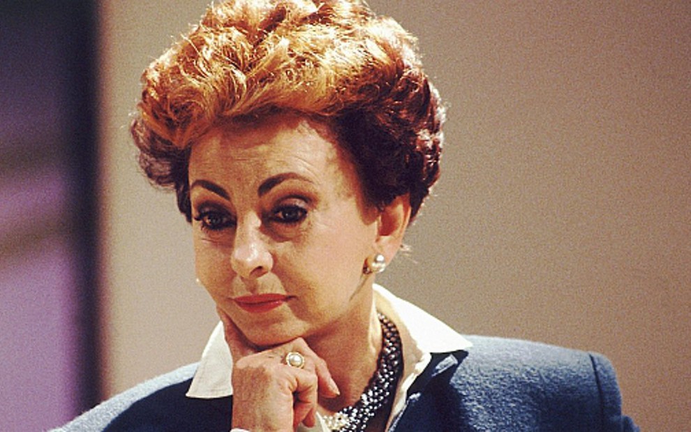 Odete Roitman (Beatriz Segall), vilã de Vale Tudo, exibida pela Globo em 1988 e reprisada pelo Viva em 2010 - Fotos Divulgação/TV Globo