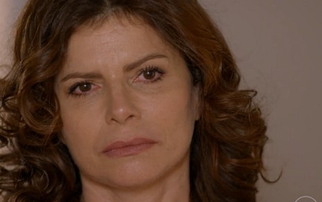 Débora Bloch (Lígia) em cena de Sete Vidas, novela das seis da Globo; jornalista pensa em voltar com o ex - Reprodução/TV Globo